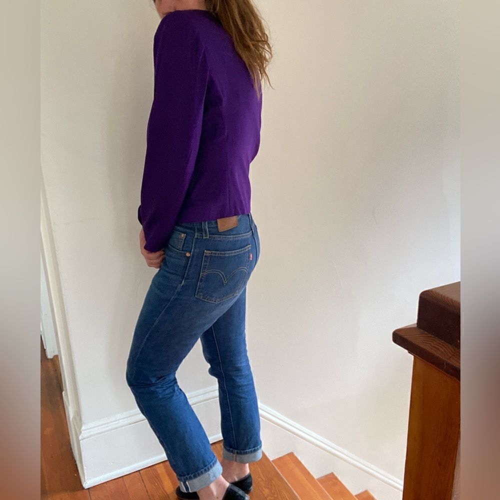 Silk Vintage Brooks Brothers Purple Blazer​ - Picture 3 of 11